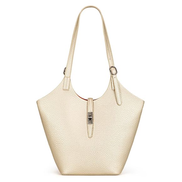 Hobo Purses for Women Gold Faux Leather Tote Bag💝 - Picture 7 of 7